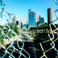 houston skyline highway