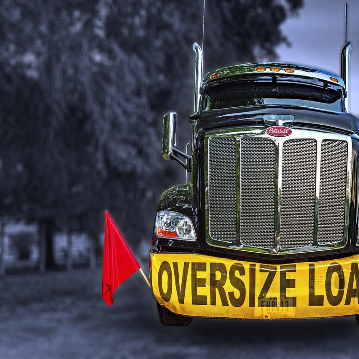 flatbed oversize load