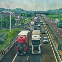 freight trucks highway